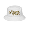 Discipline Is Sexy Bucket Hat — Gold Script Embroidered Summer Sun Hat