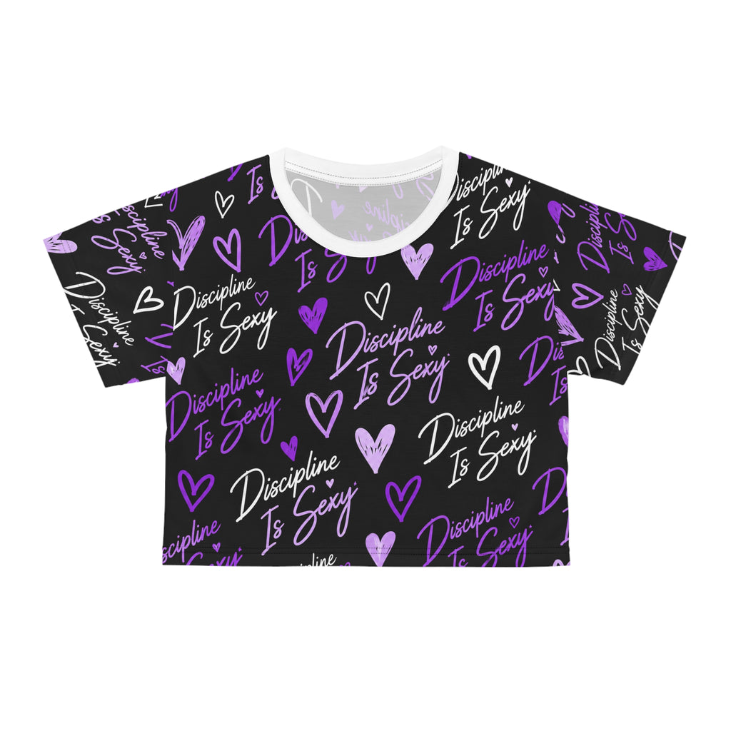 Discipline Is Sexy™ Signature MOVE Cropped Tee | Lavender