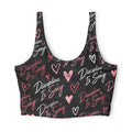 Discipline Is Sexy™ Signature MOVE Sports Bra | Classic Black & Blush