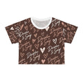 Discipline Is Sexy™ Signature MOVE Cropped Tee | Mocha Cream