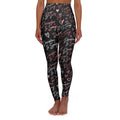The Discipline Is Sexy™ Signature Leggings Script Pattern | Black