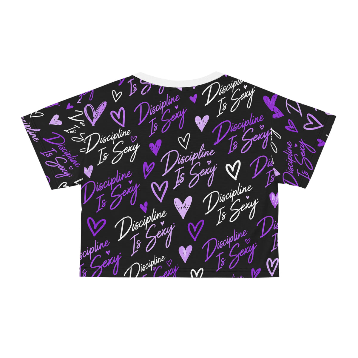 Discipline Is Sexy™ Signature MOVE Cropped Tee | Lavender