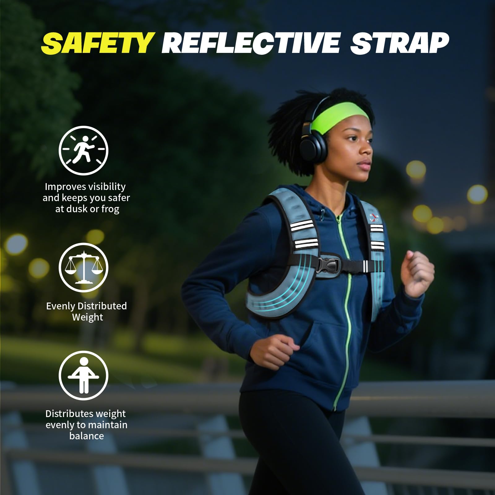 VBSD Weighted Vest Woman 6lb/8lb/12lb/16lb/20lb/25lb/30lb Weight Vest for Women Men Body Weight Vests for Walking Strength Training Running Workout Jogging Fitness