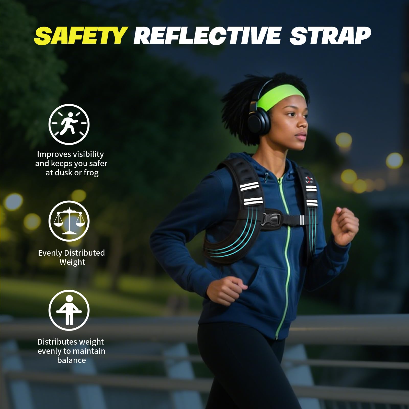 VBSD Weighted Vest Woman 6lb/8lb/12lb/16lb/20lb/25lb/30lb Weight Vest for Women Men Body Weight Vests for Walking Strength Training Running Workout Jogging Fitness