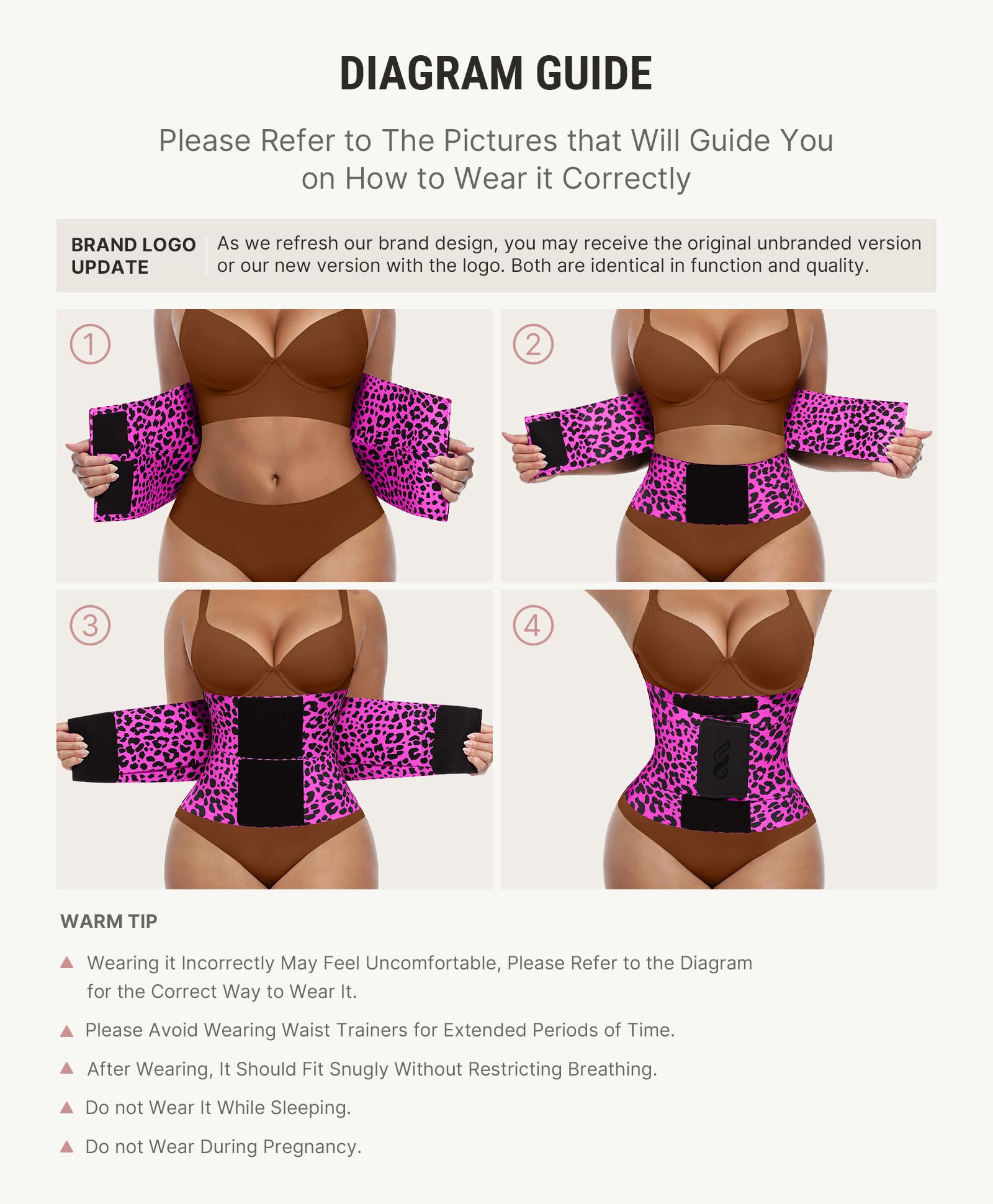 FeelinGirl Waist Trainer Belt Waist Cincher Trimmer Ab Belt Tummy Control Body Shaper with Triple Wrap Women and Men