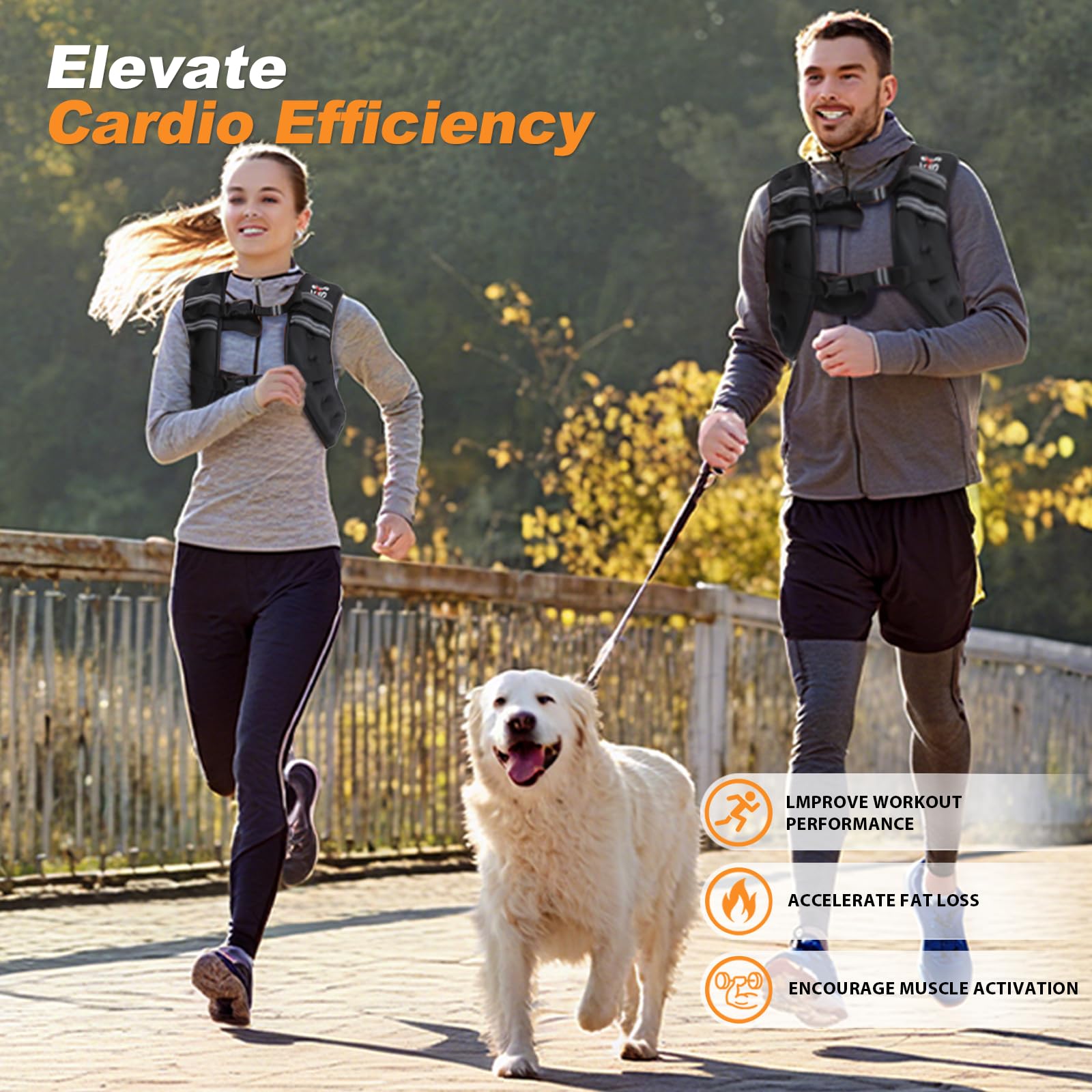VBSD Weighted Vest Woman 6lb/8lb/12lb/16lb/20lb/25lb/30lb Weight Vest for Women Men Body Weight Vests for Walking Strength Training Running Workout Jogging Fitness