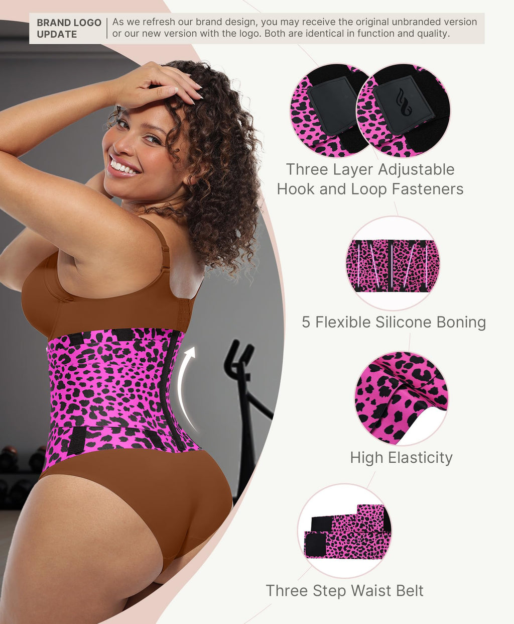 FeelinGirl Waist Trainer Belt Waist Cincher Trimmer Ab Belt Tummy Control Body Shaper with Triple Wrap Women and Men