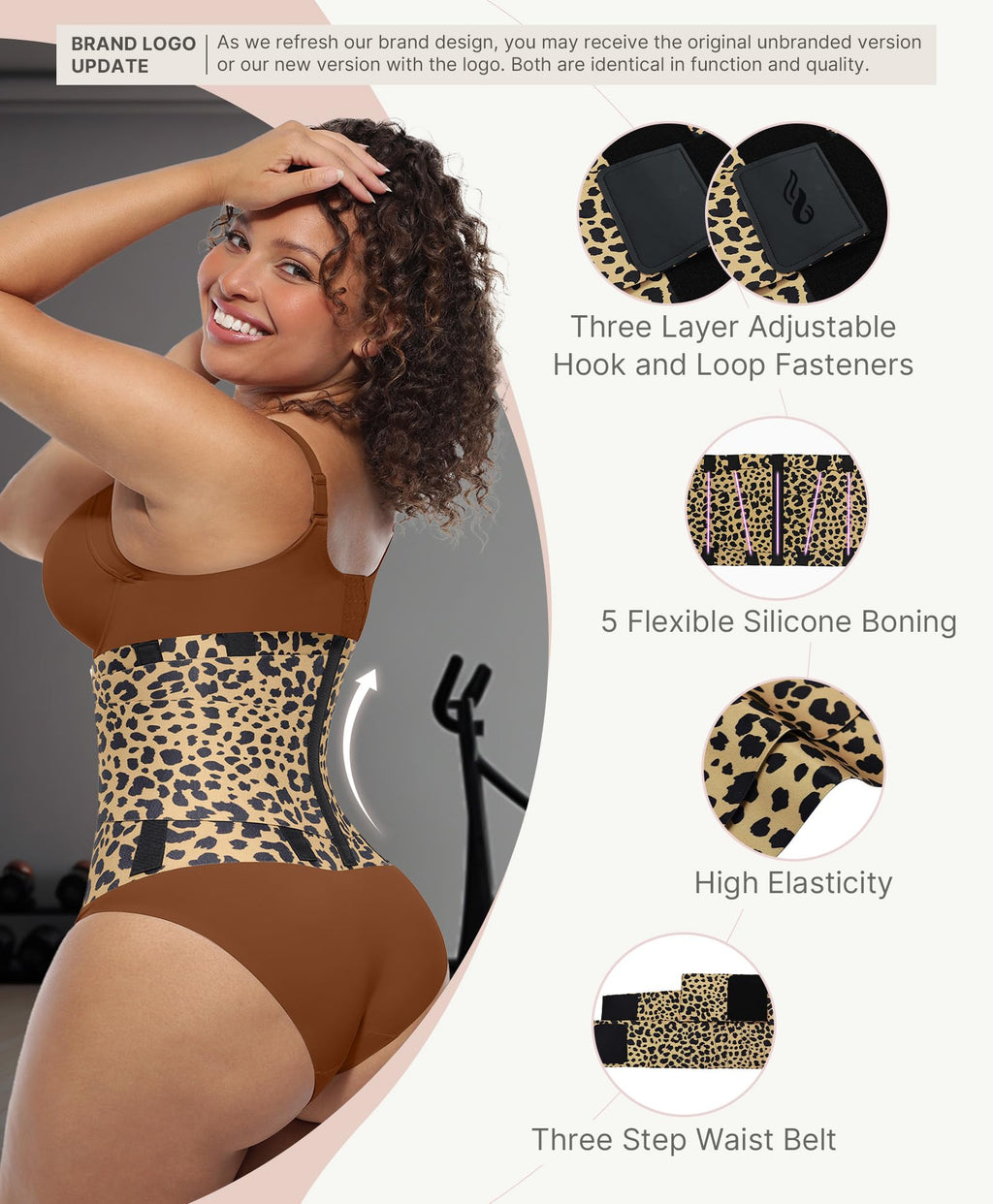 FeelinGirl Waist Trainer Belt Waist Cincher Trimmer Ab Belt Tummy Control Body Shaper with Triple Wrap Women and Men
